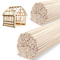 600 Pcs Balsa Wood Sticks 1/8 x 1/8 x 12 Inch balsa Wood Strips Hardwood Square Dowels balsa Wood dowels Unfinished Wooden Strips for Craft DIY Supplies Square Wooden dowels - color: 600 Pcs Balsa Wood Sticks 3mm