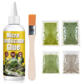JAOJAO Turf Glue for Artificial Grass with 30g *4 Packs Model Grass, 100ml