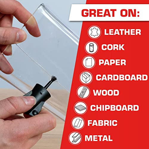 Loctite Super Glue Brush On Liquid, Clear Superglue for Leather, Wood, Metal, Crafts, & Repair, Cyanoacrylate Adhesive Instant Glue, Quick Dry - 0.17 fl oz Bottle, 2 Pack - size: 2 Pack