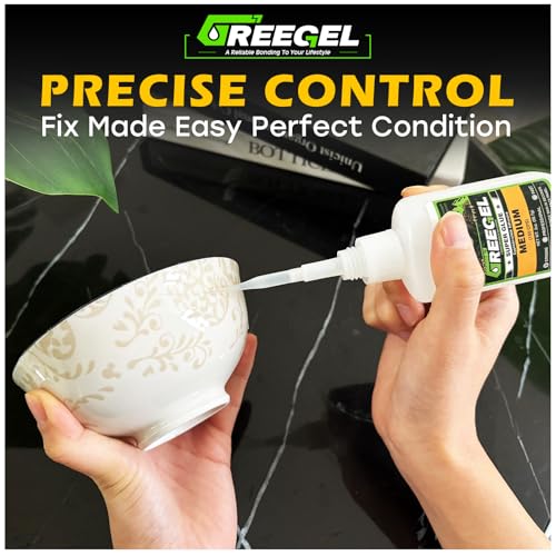 Clear Liquid Medium Super Glue 4 oz + 3g Gel Glue for Plastic Model - color: Medium Viscosity, size: 4 oz