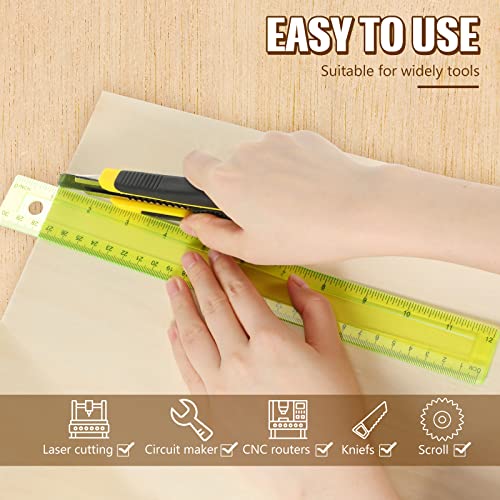 Riakrum Basswood Sheets Plywood Board Unfinished Wood Boards for Crafts for DIY Laser Projects Architectural Mini House Building Hobby Model Making(16 x 16 x 1/8 Inch,36) - size: 16 x 16 x 1/8 Inch