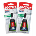 Loctite Super Glue Repositionable Gel, Clear, 0.14 fl oz Bottle, 2 Pack - Superglue for Plastic, Wood, Metal, Crafts & Repair, Cyanoacrylate Adhesive Instant Glue - size: 2 Pack