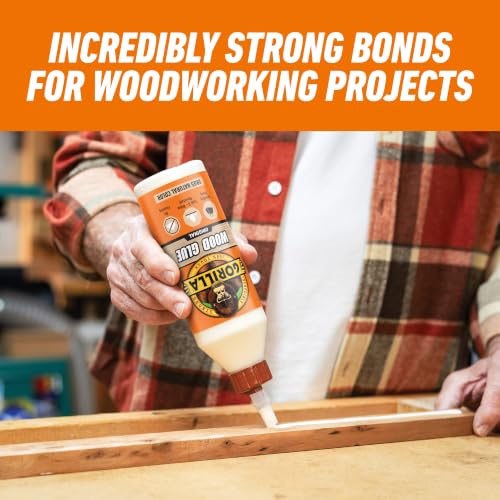 Gorilla Wood Glue, Natural Color, 36 oz Bottle - size: 36oz