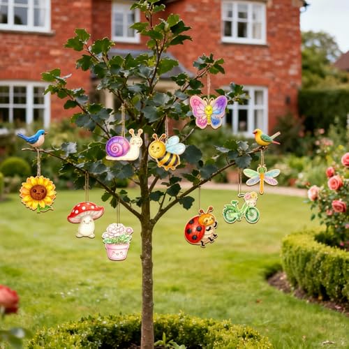 80PCS Unfinished Ornament Wood Crafts, Painting Blank Wooden Cutouts - color: Spring