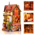 fifijoy DIY Miniature House Kit for Adults - Endless Manor Booknook - color: Endless Manor