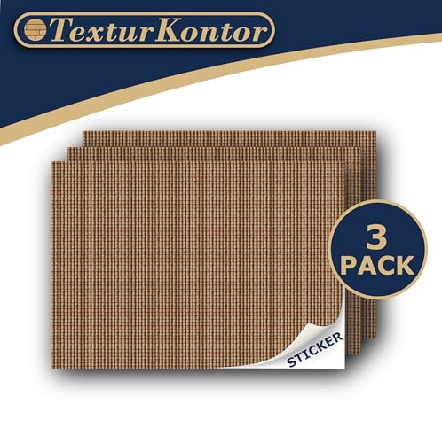 3 Sheets Self-Adhesive Decorative Film Roof Tiles for Model Making in Scale 1:87 Scale H0 (UK: 3.5 mm Scale) (Roman Roof Shingles) - color: Roman Roof Shingles