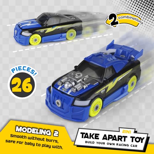 GILOBABY Take Apart Toys for Boys, STEM Building Set with Electric Drill