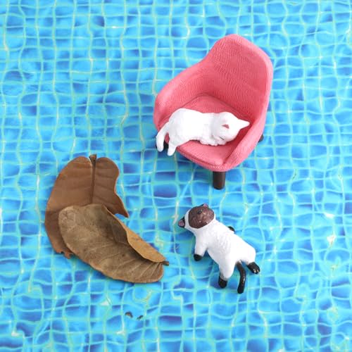 Diorama Water Fake Water 6PCS Artificia-Water Sticker