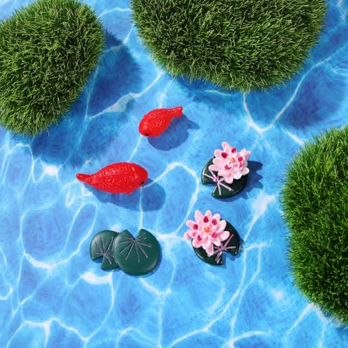 IMIKEYA 5-Pack Self-Adhesive Artificial Water Sheets for Models:Realistic Stream Pattern Sticker, Peel & Stick Fake Water for River, Lake on Train Set, Diorama, Dollhouse Landscape DIY Crafts