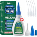 Medium CA Glue, Super Glue, Adhesive, 3 Pcs 1.75oz Repair kit - size: 1 Pack