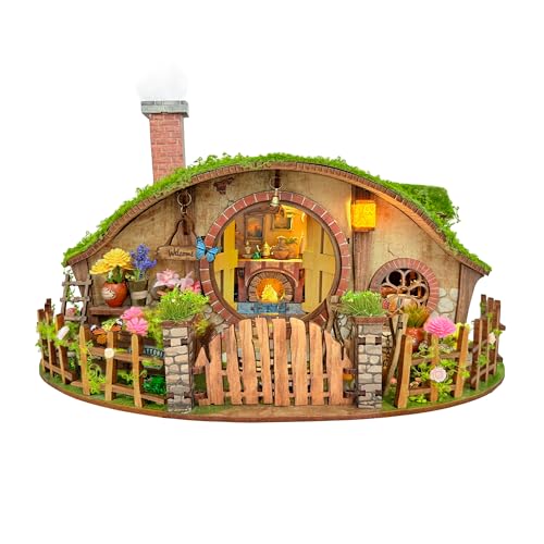DIY Miniature House Kit Forest-Themed Mini House Building Kit - color: The Magic Ring House
