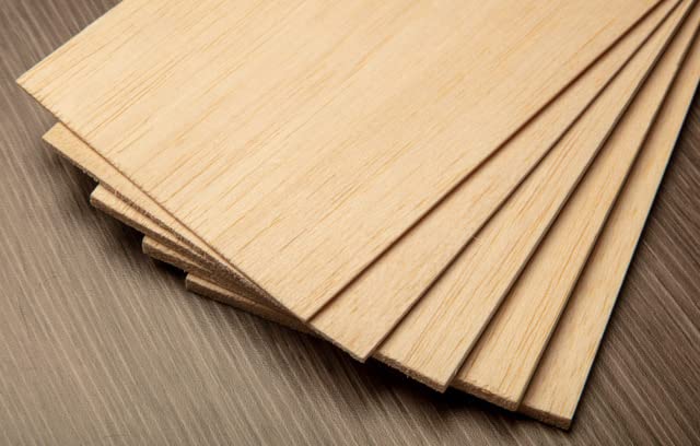 Balsa Wood Sheets, Model Grade Hobby Craft Balsa Wood Thin Plank, Perfect for Modeling, Crafts, Hobbies, Laser, Wood Burning, Glider Airplanes by Binos (12" x 4" x 1/8", Pack of 20) - color: Pack of 20, size: 12" x 4" x 1/8"