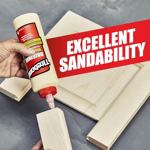 Titebond Original Wood Glue, 1-Quart #5065, Yellow - size: 32 fl oz