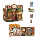 Miniature House Kit, Dollhouse Kit, Miniature Kit, DIY Mini House Building Kit for Adult Teen, Fairy Tale Wonderhouse Dollhouse Shop - color: Fairy Tale Wonderhouse