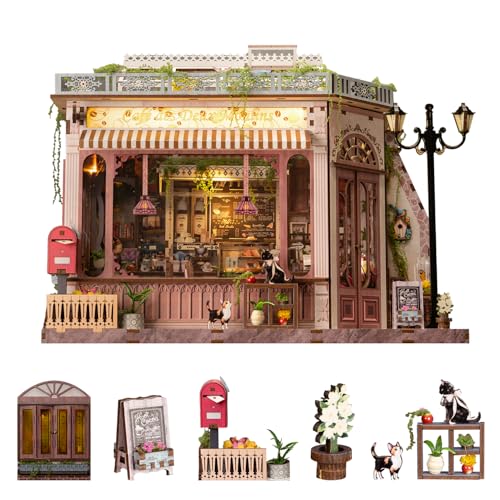 Book Nook Kit - DIY Miniature House Dollhouse Booknook