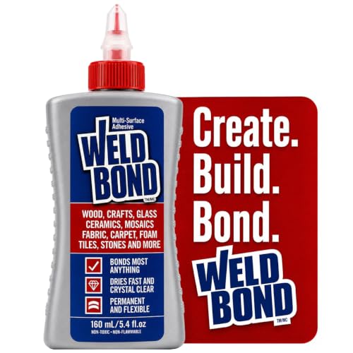 Weldbond Multi-Surface Glue Non Toxic for Mosaic Wood Ceramic Craft 5.4oz - size: 1 pack