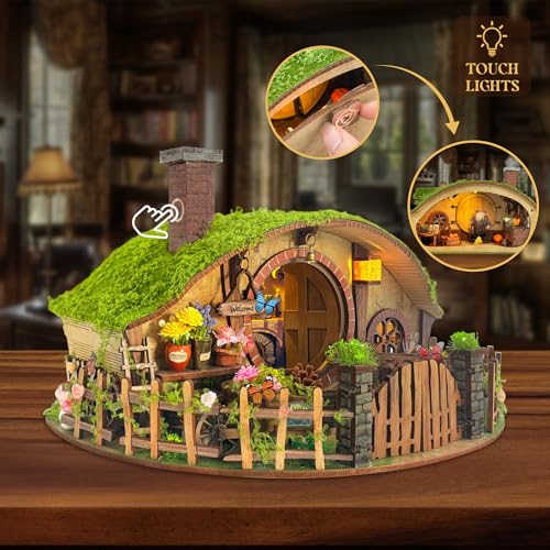 DIY Miniature House Kit Forest-Themed Mini House Building Kit - color: The Magic Ring House
