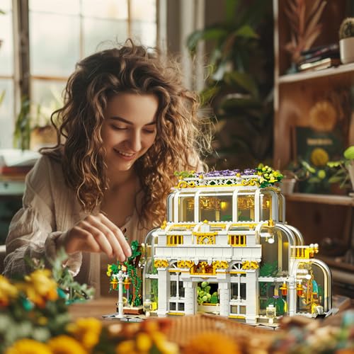 2231 Pcs - Friends Botanical Garden Building Set with LED Light Block