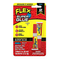 Flex Super Glue Gel, (2) 3 Gram Tubes, 1-Pack, Clear, Instant Bond, Quick Dry, Cyanoacrylate Adhesive, Precision Tip for Wood, Metal, Plastic, Crafts, Ceramic, and Toy Repairs - size: 1-Pack, style: Gel (2) 3 Gram Tubes