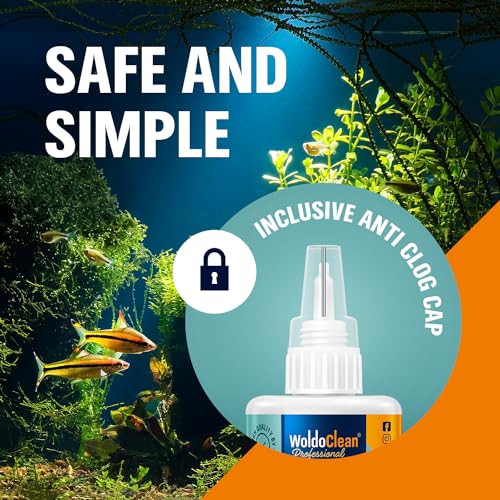 WoldoClean Aquarium Super Glue Gel 50g Fish Safe - Reef Coral Rock Plants