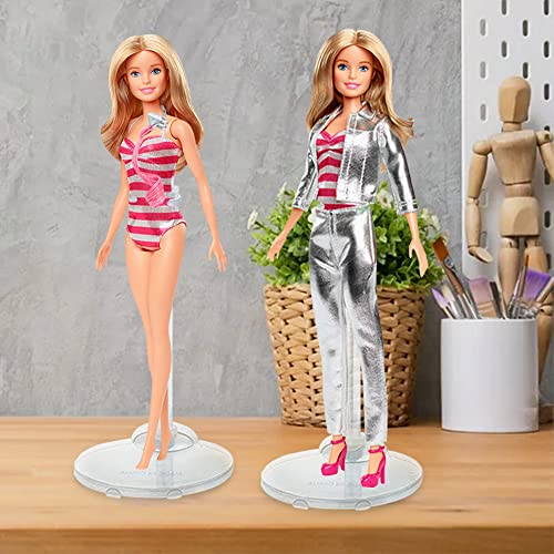 20PCS Doll Holder, Doll Stand Display Holder, Ideal Display Stand Support with Adjustable Waist Clip for 11 to 13 Inch Tall Dolls - color: 20pc