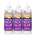 Aleene's Clear Gel Tacky Glue, Dries Clear, 8 fl oz 3-Pack - size: 8 fl oz