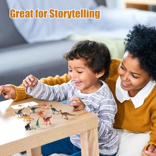 MEROCO Montessori Dinosaur Flash Cards Matching Game Kids Preschool - style: Dinosaur