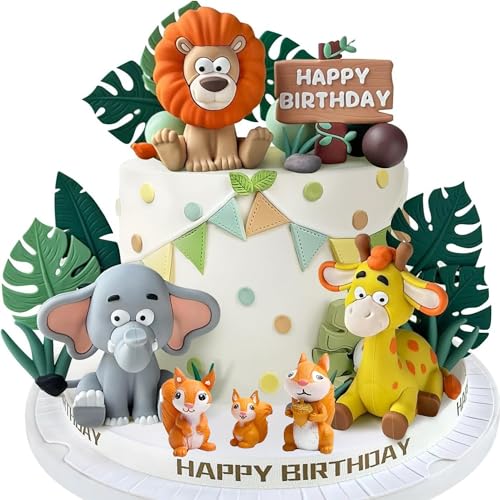 Cute Squirrel Family Figurine Set - Miniature Garden Fairy Ornament for DIY Home Decor, Micro Landscape Accessories, Bonsai Craft Decor, Fairy Garden Decorations, 3Pack
