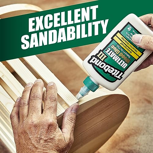 Titebond III Ultimate Wood Glue 4 Oz. – Woodworking Adhesive, Waterproof – 1412 - size: 4 Fluid Ounce