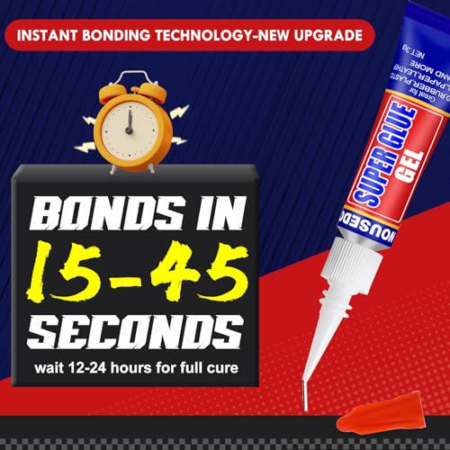 36 x 3g Super Glue Gel, Quick Dry, Thick Formula, All-Purpose Instant Bond - size: Gel