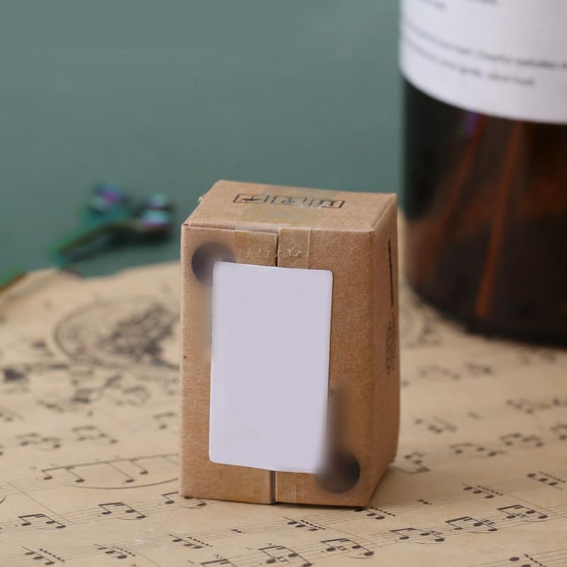 5Pcs Random Creative Small Mini Express Box + Mini Bottles Creative Micro Bottle Mini Express Food Surprise Resin Ornament Mini Express Box Beverage Bottle Gift