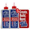 Weldbond Multi-Surface Glue Non Toxic for Mosaic Wood Craft 5.4oz (2 Pack) - size: 2 pack