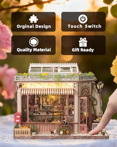 Book Nook Kit - DIY Miniature House Dollhouse Booknook