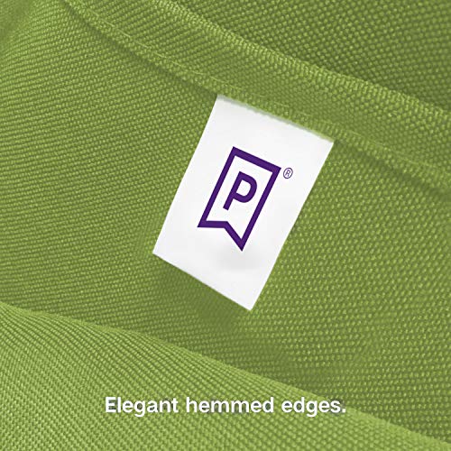 Gee Di Moda Square Tablecloth - 52 x 52 Inch Apple Green Table Cloth for Small Square or Round Tables - Heavy Duty Washable Fabric - for Buffet Table, Holiday Party, Dinner, Wedding & Baby Shower - color: Apple Green, size: 52" x 52" (Square)