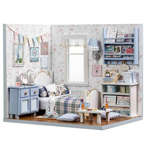 Spilay DIY Miniature House Kit for Adults, Miniature Dollhouse Building Kit - color: Sunshine Overflowing