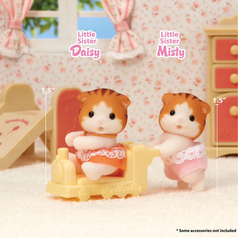 Calico Critters Maple Cat Twins - style: Maple Cat Twins