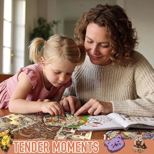 Large 3D Tarot Miniature Scene Stickers Magic Castle Stickers for Adult - color: Large 2 Set-mysterious Castle