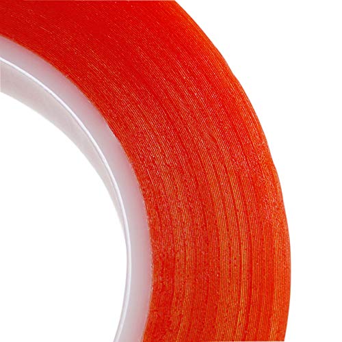 20mm x 25M (0.8" x 82ft) Clear Double Sided Strong Adhesive Tape - size: 20mm