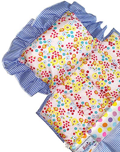Whitney Baby Doll Bedding Set - Pillow, Blanket, Quilt for American Girl Doll