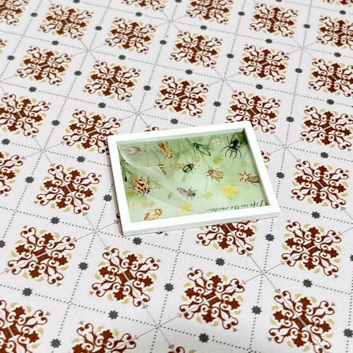 Dollhouse Furniture Mini Wall Art, 1/12 Scale Accessories, Dollhouse Miniatures, 15 Pieces (No.1) - style: No.1