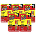 Flex Super Glue Gel, (2) 3 Gram Tubes, 5-Pack, Clear, Instant Bond, Quick Dry, Cyanoacrylate Adhesive, Precision Tip for Wood, Metal, Plastic, Crafts, Ceramic, and Toy Repairs - size: 5-Pack, style: Gel (2) 3 Gram Tubes