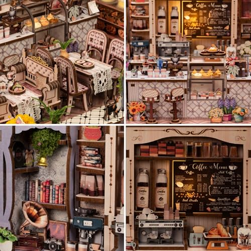 Book Nook Kit - DIY Miniature House Dollhouse Booknook