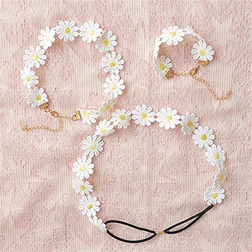 Honbay 5 Yards Decorating Lace Embroidered Trim Ribbons for Sewing or Craft Decoration (Daisy) - color: Daisy