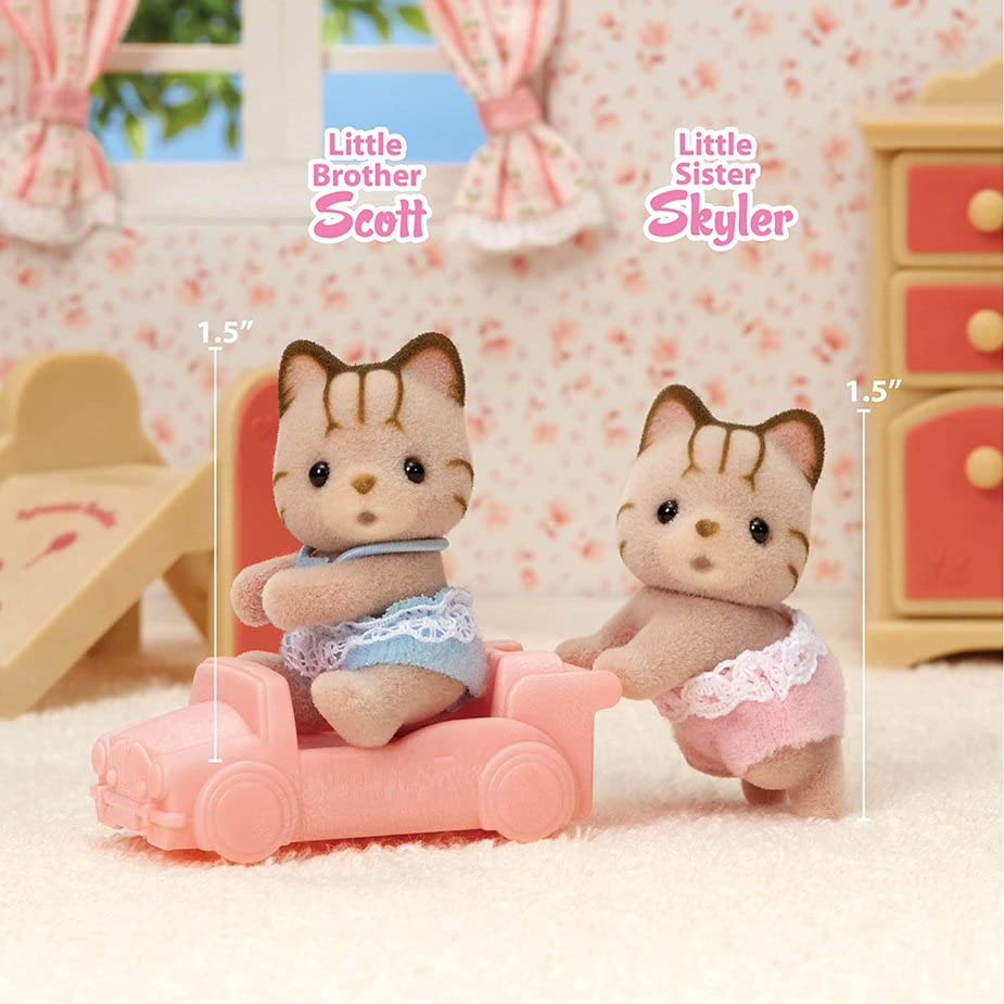 Calico Critters Sandy Cat Twins - style: Sandy Cat Twins